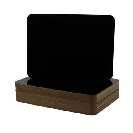 Flipside 9 x 12 Black Dry Erase Board Bulk, PK24 40064-24